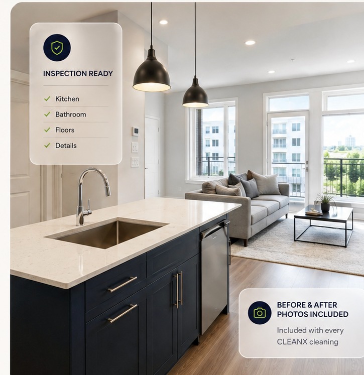 Bright, inspection-ready modern apartment interior