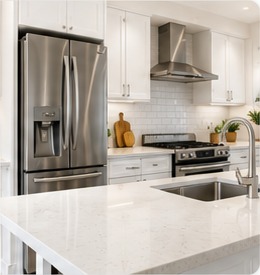 Clean modern kitchen